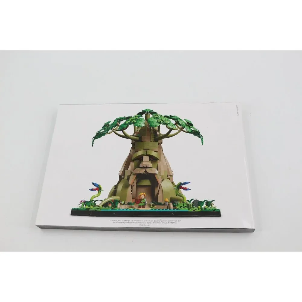 Lego Booklet Only Retired Set 77092 Legend of Zelda Great Deku Tree
